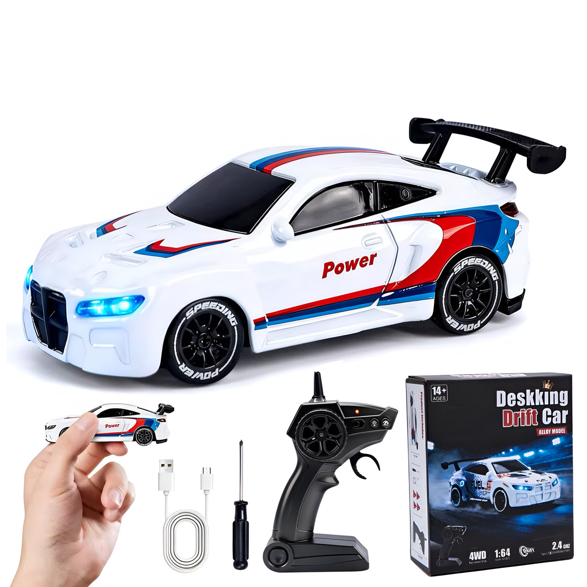 Mini Drift Car 1:64